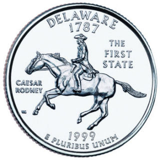 1999 - Delaware State Quarter (D)
